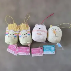 すみっコぐらし マスコット 4体セット