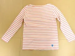 ORCIVAL　コットンボートネックTシャツ　サーモンピンク