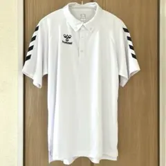 hummel ヒュンメル 半袖ポロシャツ ホワイト L