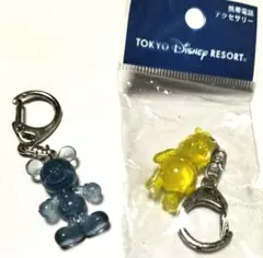 東京ディズニーリゾート ミッキー&プーさん キーホルダーセット