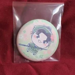 潮江文次郎　忍たま乱太郎　桜もちぴこ　缶バッジ