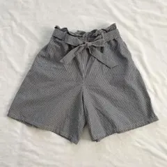 UNIQLO ユニクロ　ギンガムチェック　ショートパンツ　ボトムス