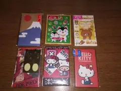 ぽち袋セット（富士山・ワンピース・ハローキティなど）