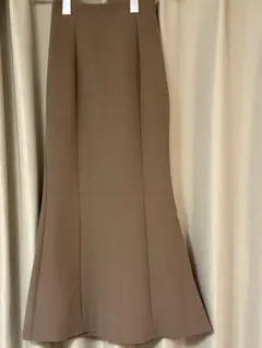 nairo マーメイドスカート ブラウン S
