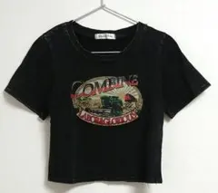 (即購入可) COMBINE ロゴ 半袖Tシャツ ブラック F78