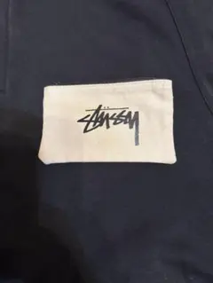 Stussy ポーチ　黒白