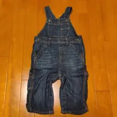 デニム オーバーオール サロペット 長ズボン サイズ80