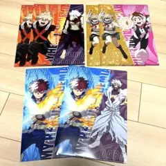 僕のヒーローアカデミア★くら寿司コラボ非売品クリアファイル6枚値下不可