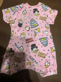 Disney ロンパース 70cm ピンク ドナルド デイジー
