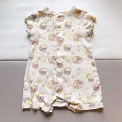 美品　マイリトルパイ　ロンパース　ショートオール　9-12M 70-80