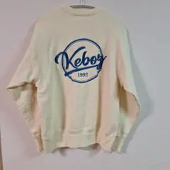 Keboz LOGO SWEAT スウェット イエロー ケボズ M