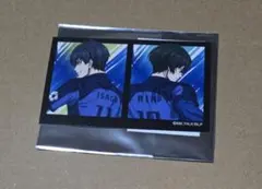 AJ先行発売 ブルーロック トレーディングイラストカード 糸師凛×潔世一