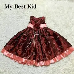 My Best Kid キッズ　花柄　総柄　ドレス　発表会　セレモニー　上品
