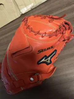 軟式グローブ オレンジ