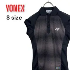 ヨネックス YONEX バドミントンウェア メンズ Sサイズ グレー黒 日本製