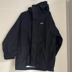 patagonia キッズジャケット S (8) ブラック黒