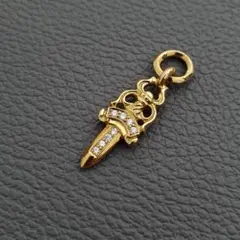 CHROME HEARTS クロムハーツ 22K #5ダガー PAVEダイヤ - メルカリ