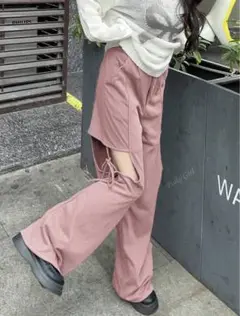SHEIN ボトムス ピンク 69646006