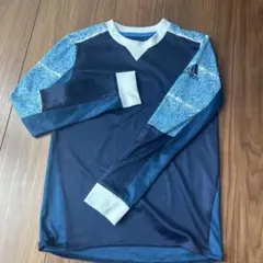adidas アディダス 長袖Tシャツ キッズ ネイビー 即購入OK 140㎝