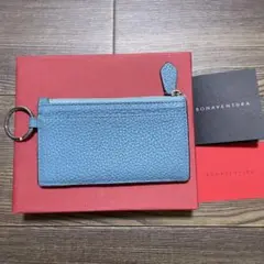 【美品】BONAVENTURA ボナベンチュラミニジップ ウォレット ミニジップ ウォレット ノービレレザー
