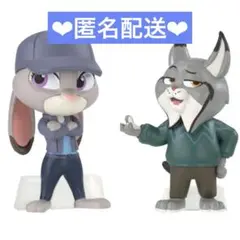 ズートピア2 ならぶんです　ガチャガチャ パウバート ジュディ