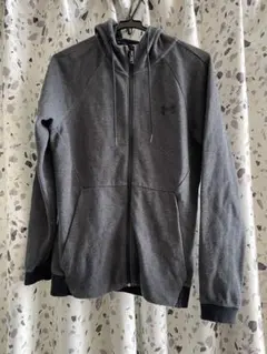Under Armour フルジップ パーカー M グレー