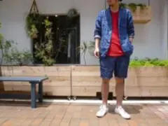 bru na boinne スペルステッチ　ジャケット　パンツ　セットアップのサムネイル