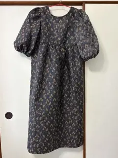 FREAK'S STORE クロッケフラワージャガードマキシワンピースのサムネイル