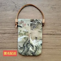和柄布製ポーチ
