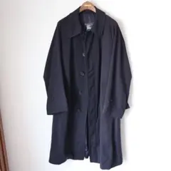 Burberry バーバリー　ステンカラーコート ダークネイビー　一枚袖並 Burberry バーバリー ステンカラーコート ダークネイビー 一枚袖並