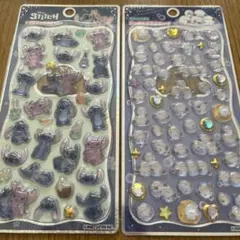 【正規品】スティッチ プチドロップシール シマエナガ カミオジャパン