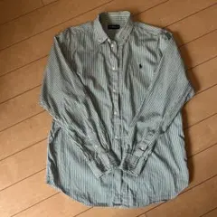 Ralph Lauren ボタンダウンシャツ グリーン/ホワイト