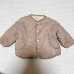 アプレレクール リバーシブル　アウター　ブルゾン　ピンク　80cm