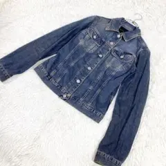 SISLEY シスレー デニムジャケット　ジージャン　XSサイズ