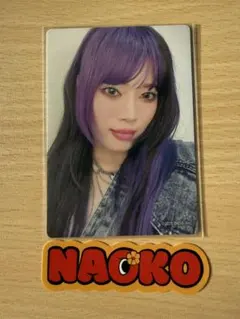 HANA NAOKO ナオコトレカ ネームステッカー HANAwithHONEY