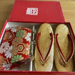 七五三　七歳　草履バッグセット