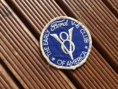 【70's Ford V8 Club ワッペン】ビンテージ フォード