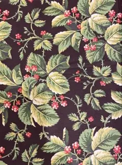 Kaye England クリスマスホーリー USAコットン