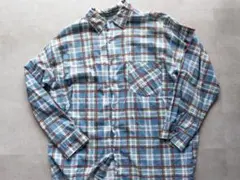 80s 90s プリネル　ヴィンテージチェックシャツ