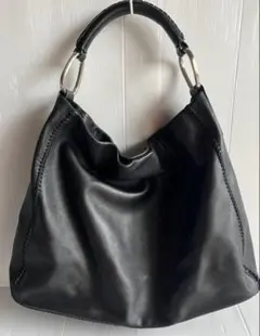 美品　SAZABYサザビー　本革ワンショルダーバッグ　トートバッグ