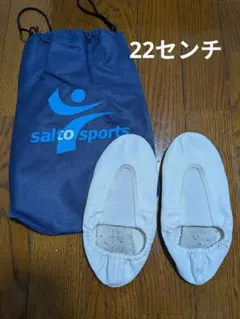 salto sports シューズ ホワイト　22センチ
