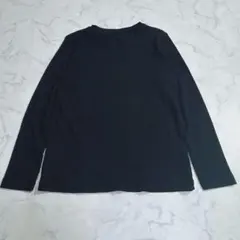 UNIQLO ユニクロ　ニット　セーター　ブラック　【L】 細身　カジュアル