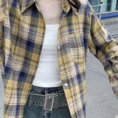 チェック シャツ