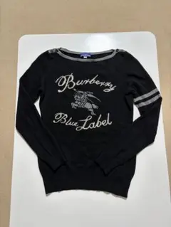 [hn 様 専用]　Burberry Blue Label ブラックニット
