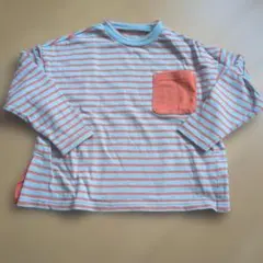 ボーダー 長袖Tシャツ 110cm