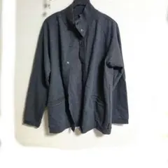 【COMME CA ISM 】未使用ダークグレー カーディガン スエット生地