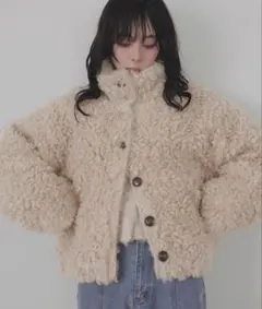 LIAN プードルファーブルゾン