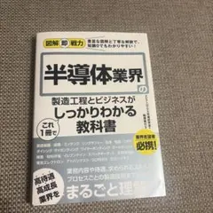 図解即戦力 半導体業界の製造工程とビジネスがこれ1 冊でしっかりわかる教科書