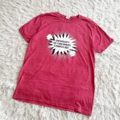 海外古着　プリント Tシャツ　半袖　Lサイズ　アメリカ　シンシナティ大学