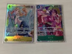 ワンピースカード　ナミ　SR たしぎ SR